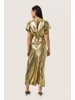 Soaked in Luxury Kleid SLMirmir Feminine Form in Golden Surface