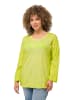 Ulla Popken Longsleeve in limettengrün