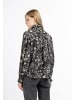 DreiMaster Vintage Damen Blusenshirt in Schwarz Mehrfarbig