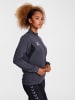 Hummel Hummel Zip Jacke Hmlauthentic Multisport Damen Atmungsaktiv Feuchtigkeitsabsorbierenden in ASPHALT