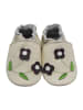 Yihakids Baby Krabbelschuhe aus Leder, weiche Lauflernschuhe mit rutschfester Sohle 