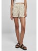 Urban Classics Urban Classics Damen Ladies AOP Viscose Resort Shorts in softseagrassflower