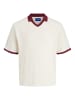 Jack & Jones Gestricktes Polo in Sea Salt
