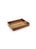 relaxdays Serviertablett in Natur – (B)38,5 x (H)5 x (T)28,5 cm