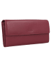 Esquire Viktoria Geldbörse RFID Leder 18,5 cm rot