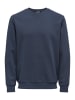 ONLY & SONS Sweatshirt Ceres in Dunkelblau