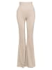 Freshlions Kunstleder Hose Gabriella in Beige