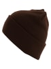 MSTRDS MSTRDS Accessoires Beanie Basic Flap Long Version in chocolate