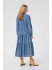 Cream Kleid CRBritt Feminine in Toronto Medium Blue denim