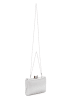 IZIA Women Clutch in Offwhite