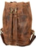 Greenburry Rucksack / Backpack Vintage 1570 in Sattelbraun