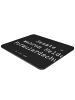 Mr. & Mrs. Panda Mousepad Spruch Beamtin Heldin mit Spruch in Schwarz