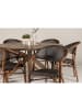 ebuy24 Gartenset Rosario 7-teilig Braun 140 x 140 cm