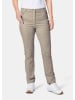 GOLDNER Kurzgröße:  Bequeme Hose LOUISA COMFORT+ in beige