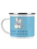 Mr. & Mrs. Panda Emaille Becher StandeMenschtliche Trauung Versprec... in Sky Blue