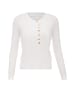 caneva Damen Strickpullover in Wollweiss