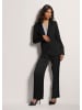 MADELEINE Langer Jersey-Blazer mit Futter in schwarz