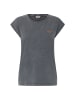 Oxmo Rundhalsshirt OXSille in Grau