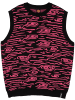 Santa Cruz Weste "Octo Knit Vest" in Braun