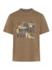 Man's World Rundhalsshirt in Oliv