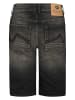 Petrol Industries Bullseye Regular Fit Jeansshorts SanFelipe in Schwarz