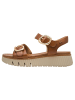 Tamaris WIDE FIT Sandale in COGNAC NAPPA