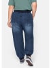 sheego Pumpjeans in dark blue Denim