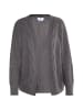 usha WHITE LABEL Damen Cardigan in Dunkelgrau