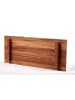 TEAKHAUS Teakholz-Servierbrett BISTRO auf Füßen, 53 x 22 x 4.6 cm