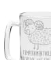 Mr. & Mrs. Panda Bierkrug Sternzeichen Widder mit Spruch in Transparent