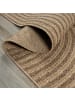 the carpet Juteteppich Kansas I in Natur