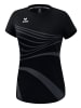 erima Damen Racing T-Shirt in schwarz