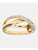 Diamant L'éternel Ring aus 375 Gelbgold mit Diamant