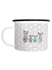 Mr. & Mrs. Panda Tasse mit Motiv Koala Familie zwei ohne Spruch in Grau Pastell