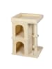 relaxdays Kratzbaum in Beige - (B)46 x (H)71 x (T)40 cm