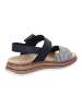 remonte Komfort Sandalen für Damen in schwarz