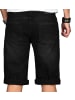 Alessandro Salvarini Jeansshorts Salvarini-Shorts-Multi3 in Schwarz