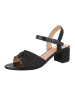 Ital-Design High-Heel Sandalette in Schwarz