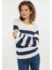 usha BLUE LABEL Damen Pullover in Weiss Marine