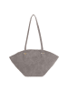 Seidenfelt Rena Schultertasche 45 cm grey