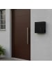 relaxdays Briefkasten in Schwarz - (B)37 x (H)37,5 x (T)10,5 cm