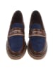 Ital-Design Halbschuh in Braun und Blau