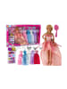 Wisam® Kinderpuppe mit langen blonden Haaren, Garderobe, Schuhe