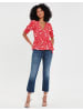 Threadbare Wickelshirt in Red