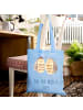 Mr. & Mrs. Panda Schultasche Eulen Liebe mit Spruch in Sky Blue