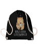 Mr. & Mrs. Panda festival rucksack Bär Baby mit Spruch in Schwarz