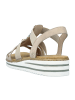 rieker Komfort Sandalen in Beige