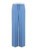 More & More fließend, weite Hose in cashmere blue