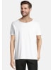 Salzhaut Rundhals T-Shirt für Herren in weiß