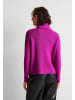 Street One Pullover in purple cozy pink